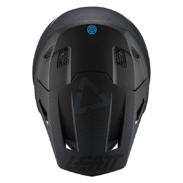 LEATT Moto 7.5 V22 Helmet and Goggle Combo - MATTE BLACK