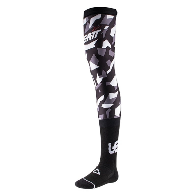 LEATT Knee Brace Socks - BLACK/WHITE