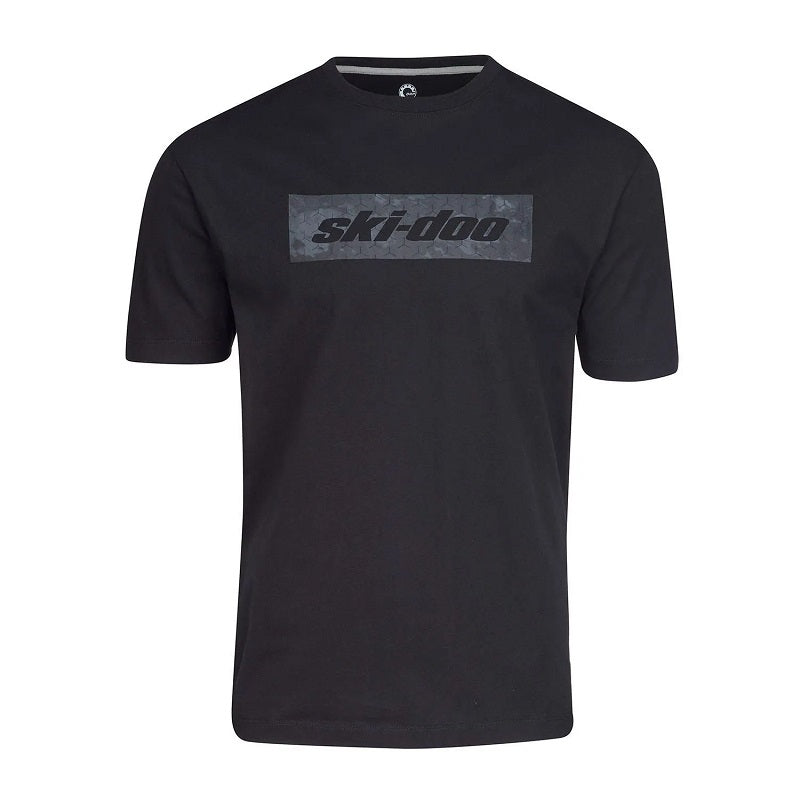 Ski-Doo Box Logo T-Shirt - BLACK