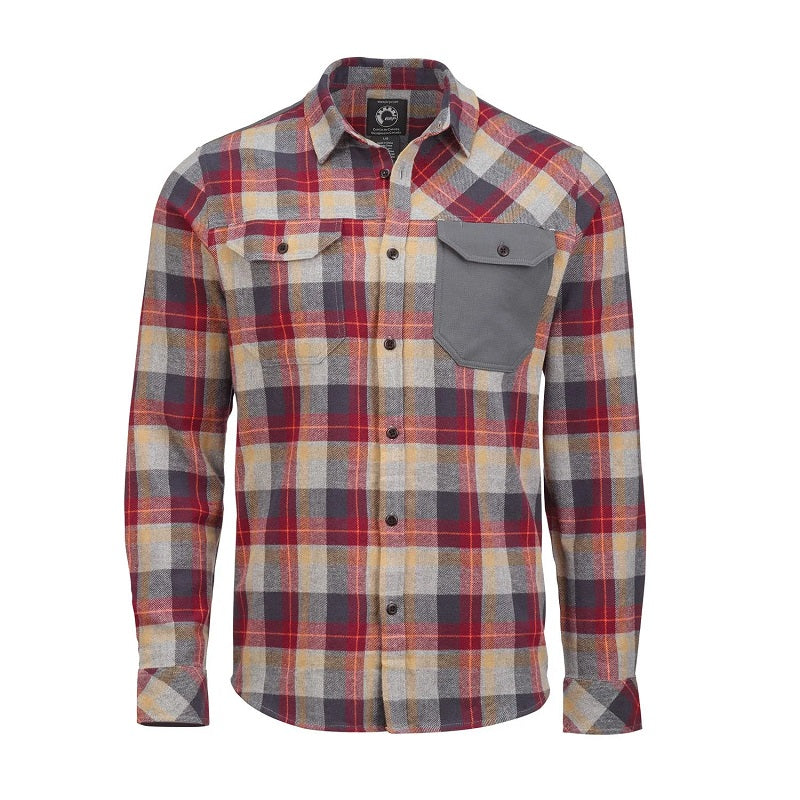 CAN-AM Highside Flannel Shirt - RED