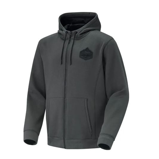 SKI-DOO Premium Zip-Up Hoodie - CHARCOAL GREY