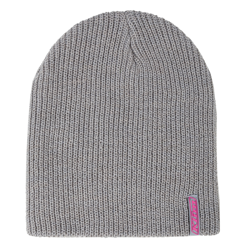 KLIM Core Beanie - MONUMENT AND KNOCKOUT PINK