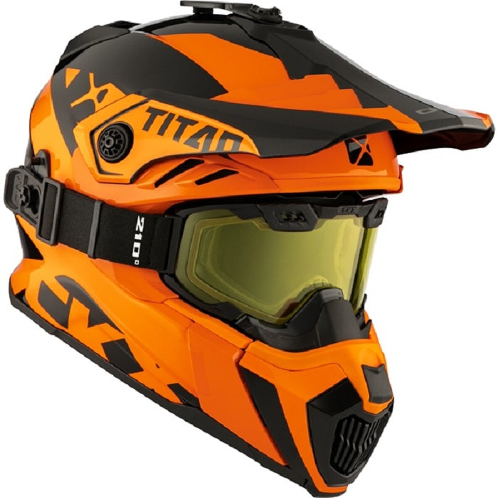 CKX Titan Airflow Backcountry Helmet - ORANGE