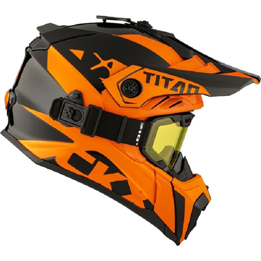 CKX Titan Airflow Backcountry Helmet - ORANGE