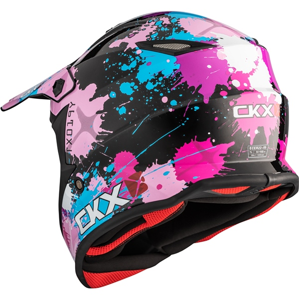 CKX TX019Y Blast Helmet - PINK GLOSS