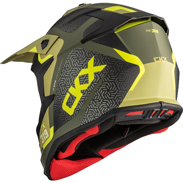 CKX TX319 Laxer Helmet - MATTE GREEN