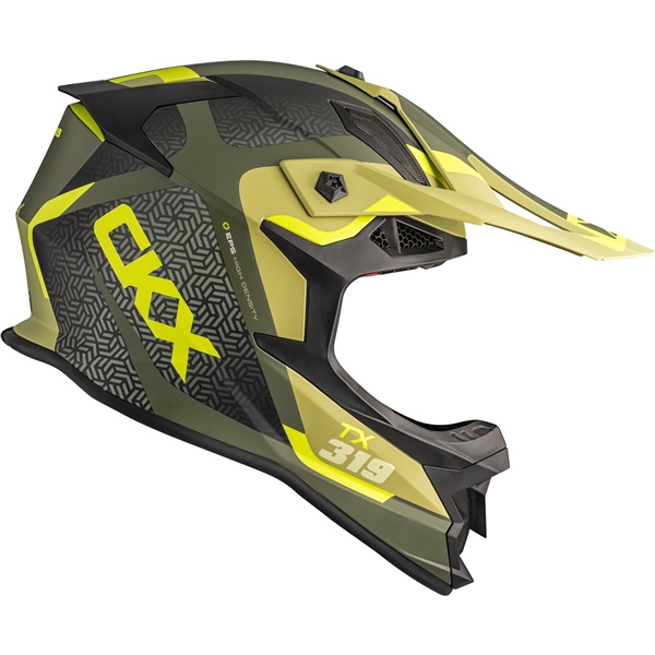 CKX TX319 Laxer Helmet - MATTE GREEN