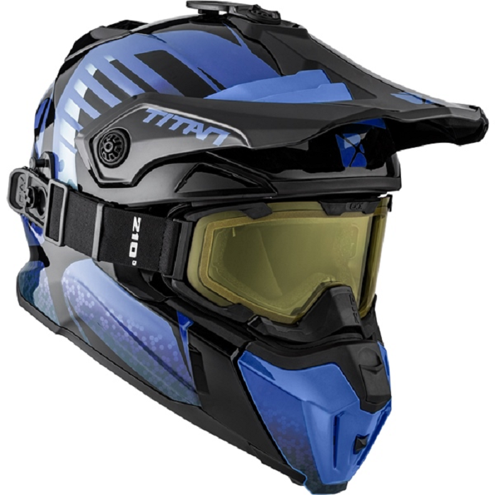 CKX Titan Airflow Helmet - BLUE