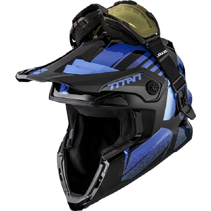 CKX Titan Airflow Helmet - BLUE