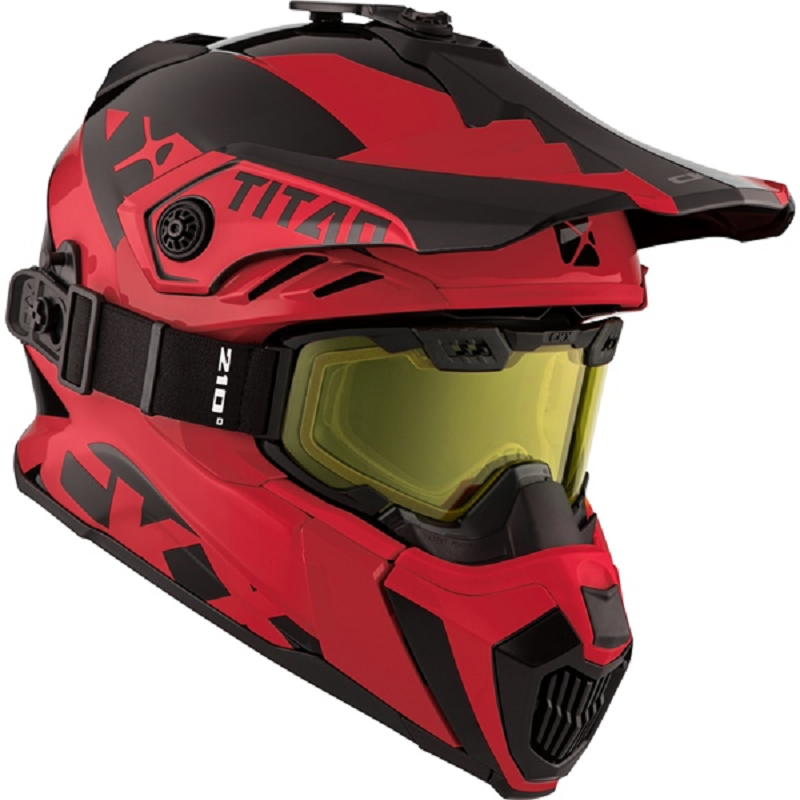 CKX Titan Airflow Helmet - RED