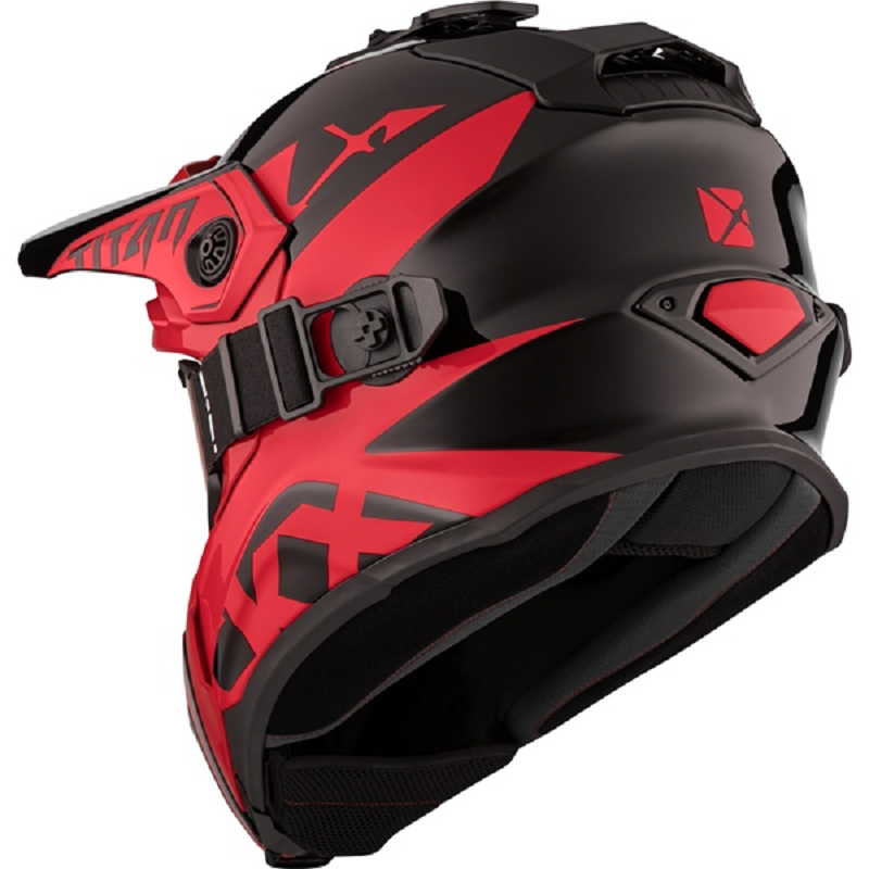 CKX Titan Airflow Helmet - RED