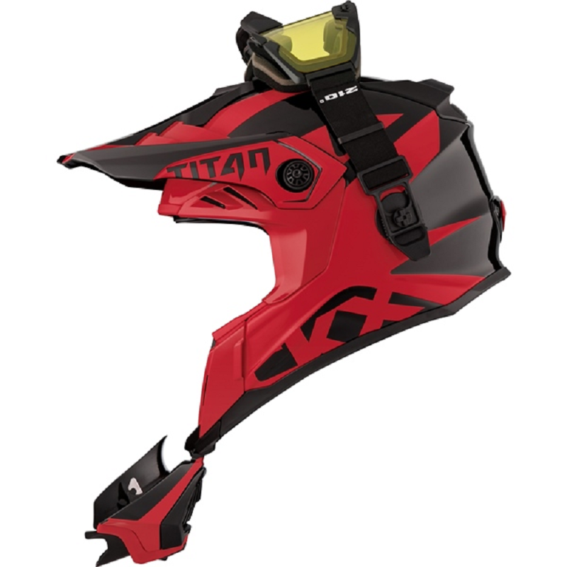 CKX Titan Airflow Helmet - RED