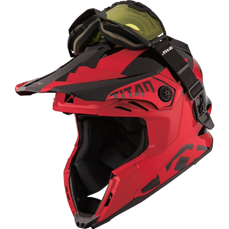 CKX Titan Airflow Helmet - RED