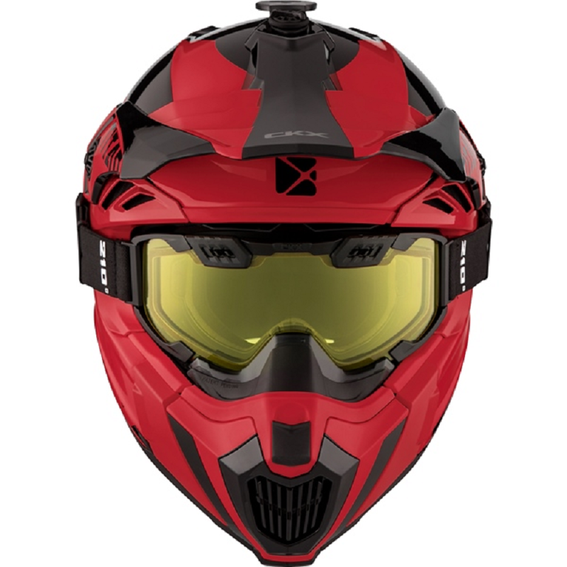 CKX Titan Airflow Helmet - RED