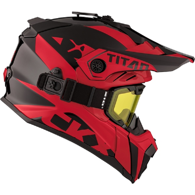 CKX Titan Airflow Helmet - RED