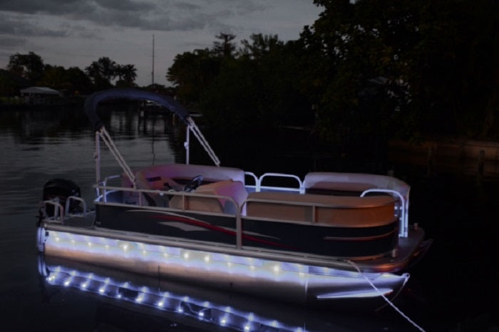 KIMPEX 2X24 Pontoon Under Deck 48LED Light Kit - WHITE