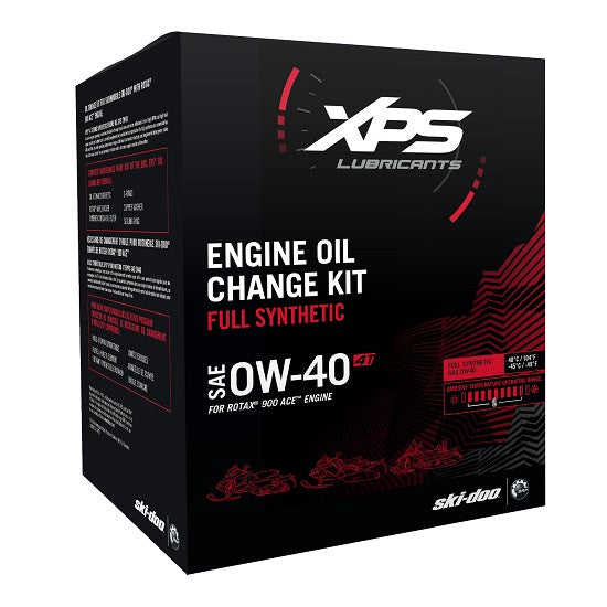 XPS 0W-40 Synthetic Oil Change Kit For Rotax 900 Ace Engines - 9779254