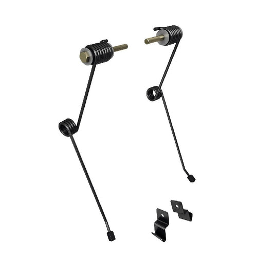 SKI-DOO Tunnel Ice Scratchers With Replaceable Tips - BLACK