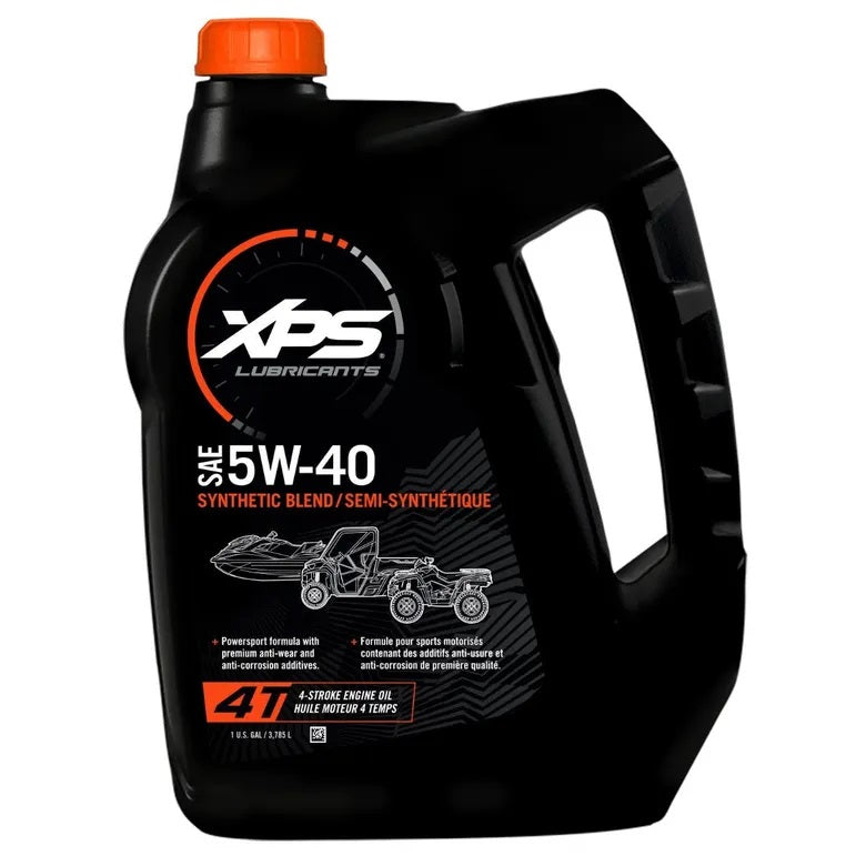 XPS 4T 5W-40 Synthetic Blend Oil - 1 US gal / 3.78 ltrs