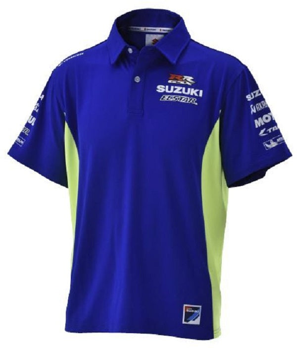SUZUKI Moto GP Taichi Polo Shirt - BLUE