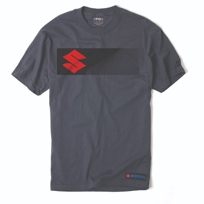SUZUKI ‘S’ Bar T-Shirt - GREY