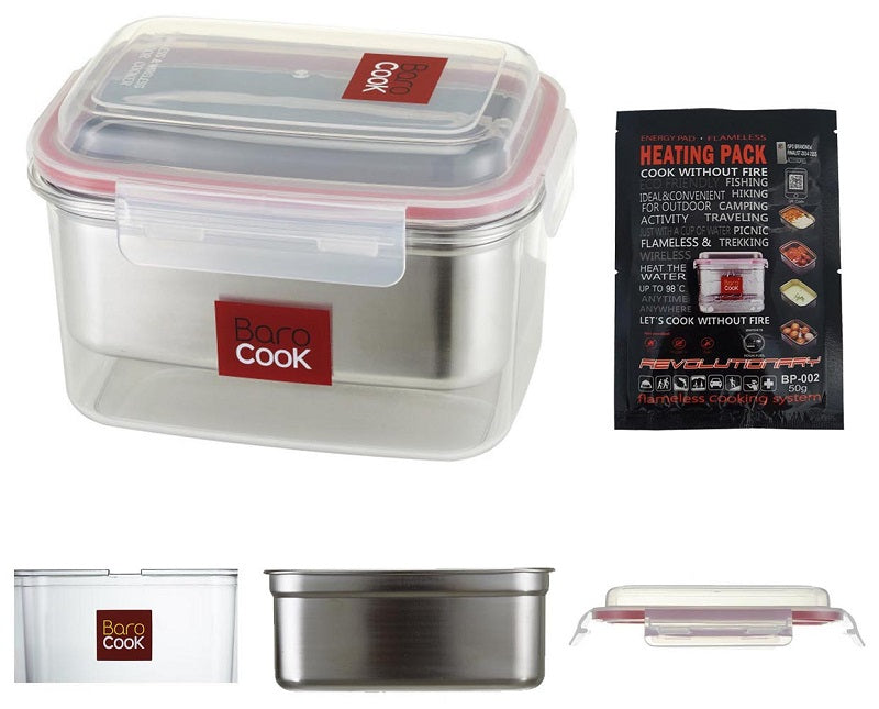 BAROCOOK Flameless cooking system - 850ml