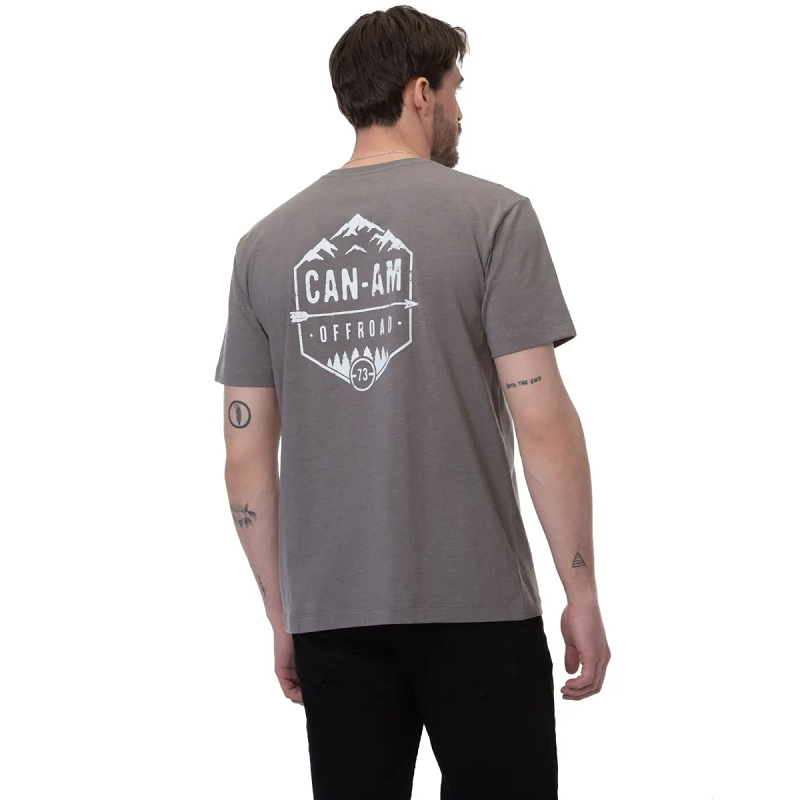 CAN-AM Men's Off-Road T-Shirt - HEATHER GREY