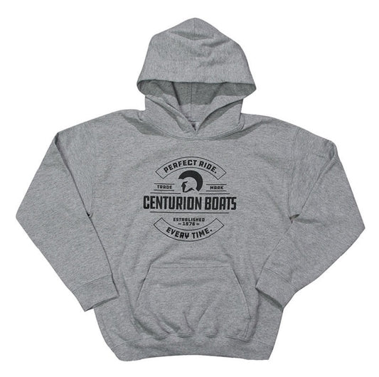 CENTURION Youth Trademark Hoodie - SPORT GREY