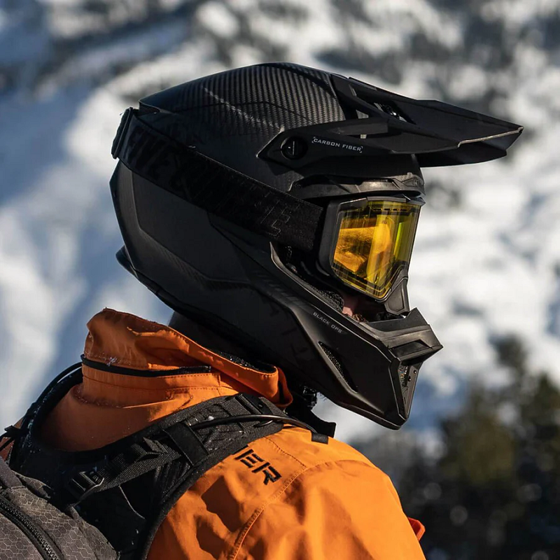509 Altitude 2.0 Carbon Fiber 3K Hi-Flow Helmet - BLACK OPS