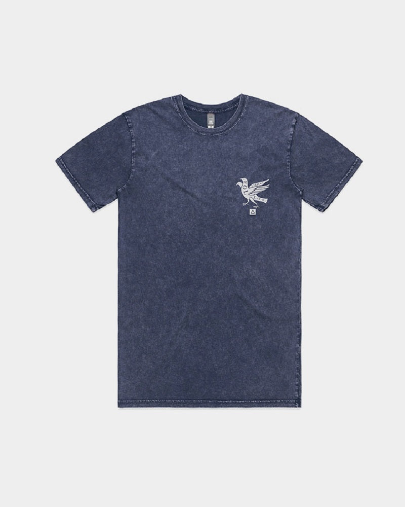 FOLLOW Washed Men's Tee - NAVY