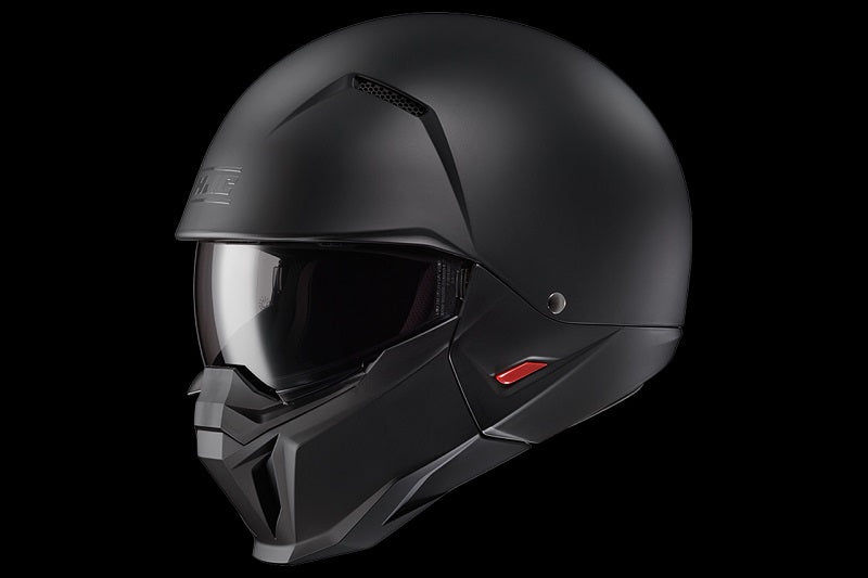 HJC i20 Solid Open Face Helmet - BLACK