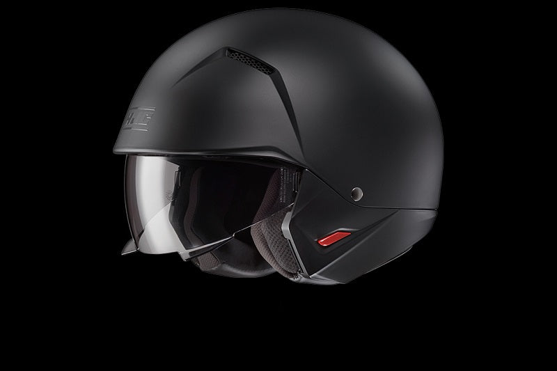HJC i20 Solid Open Face Helmet - BLACK