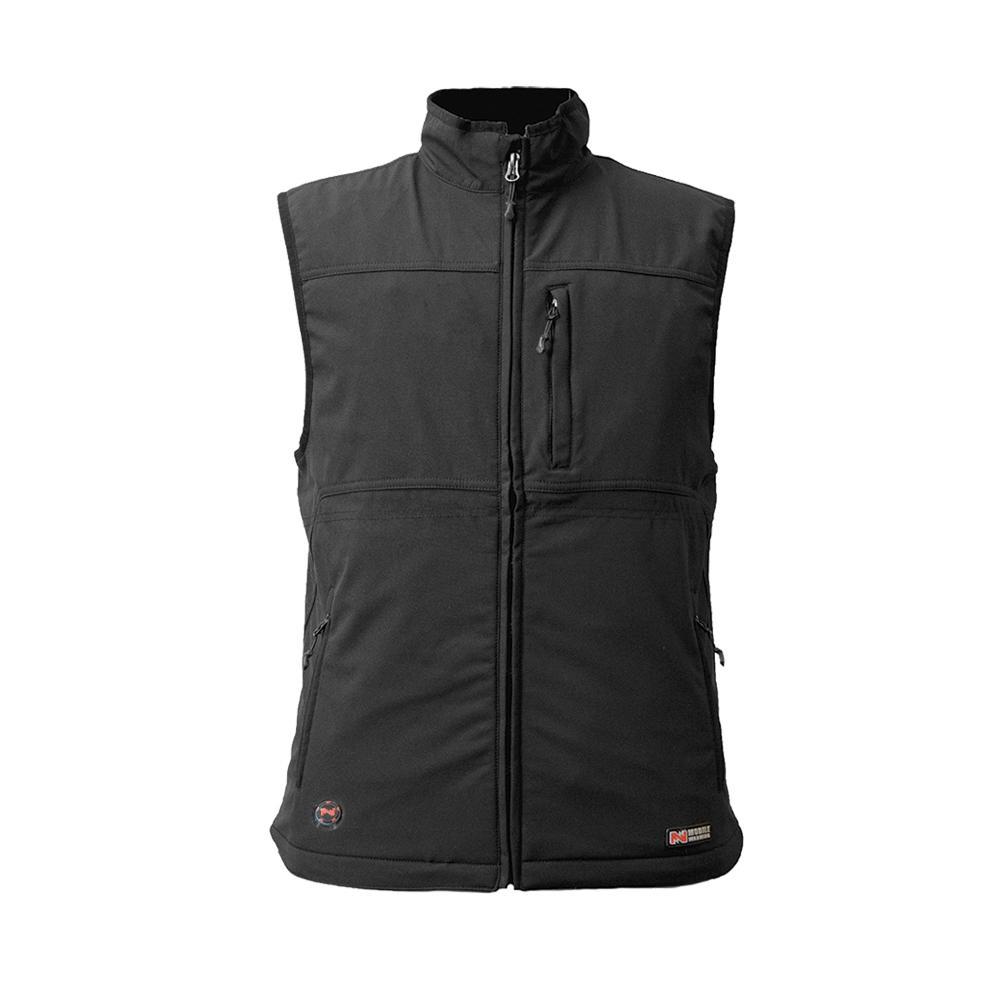 MOBILE WARMING Dual Powered Heated Vest - BLACK