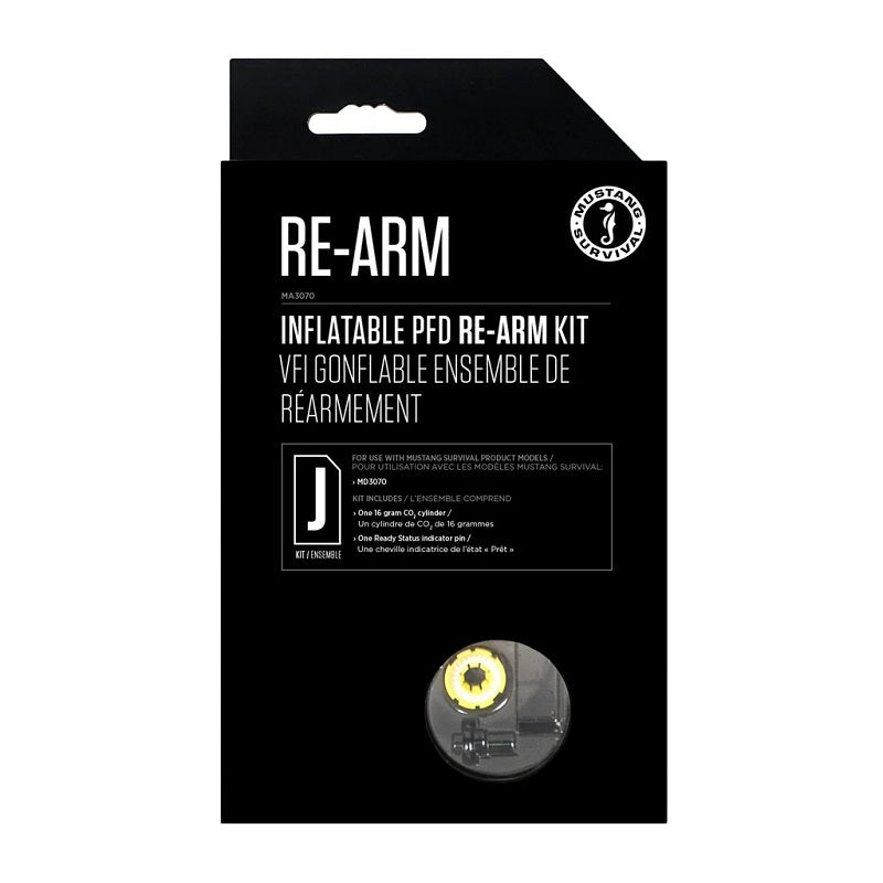 MUSTANG SURVIVAL Re-Arm Kit J - 16G HR MANUAL