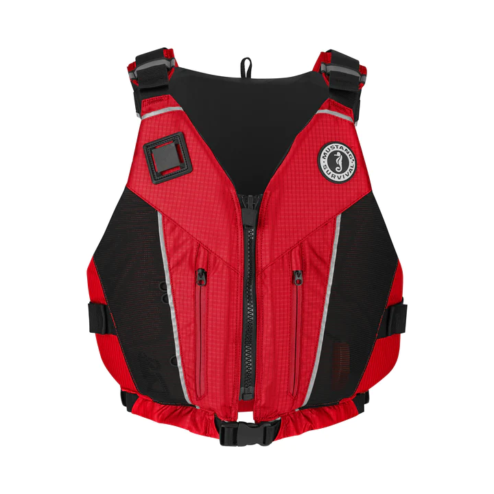 MUSTANG SURVIVAL Java Foam Vest - RED/BLACK