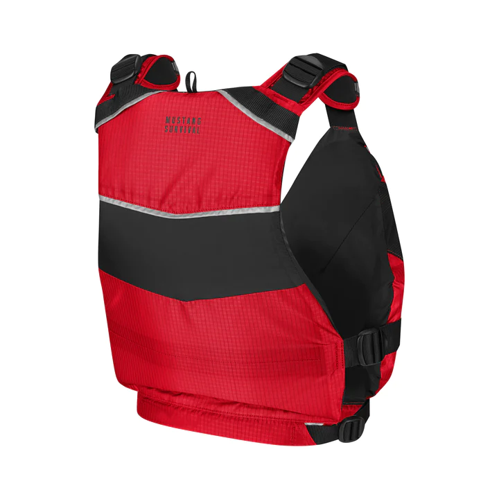 MUSTANG SURVIVAL Java Foam Vest - RED/BLACK