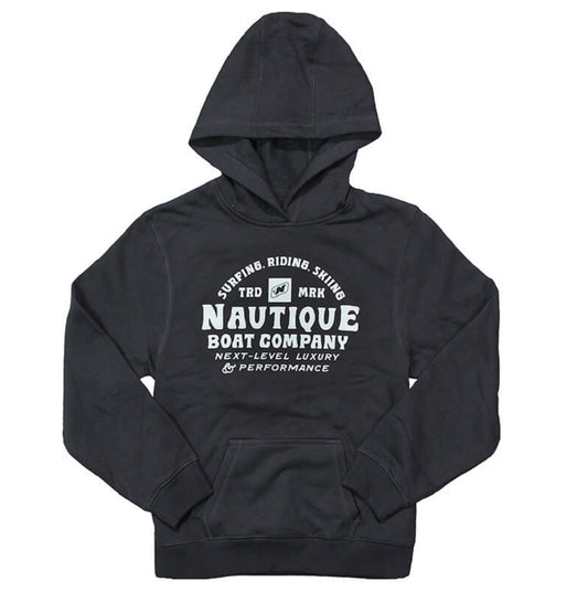 NAUTIQUE Youth Next Level Hoodie - BLACK