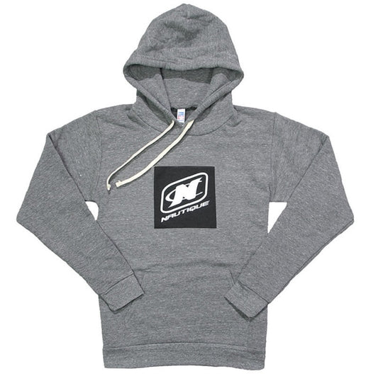 NAUTIQUE Triblend Fleece Hoodie - VINTAGE GREY