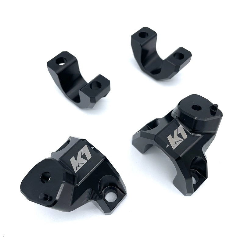 KYBER Grab Bar Riser Caps - BLACK