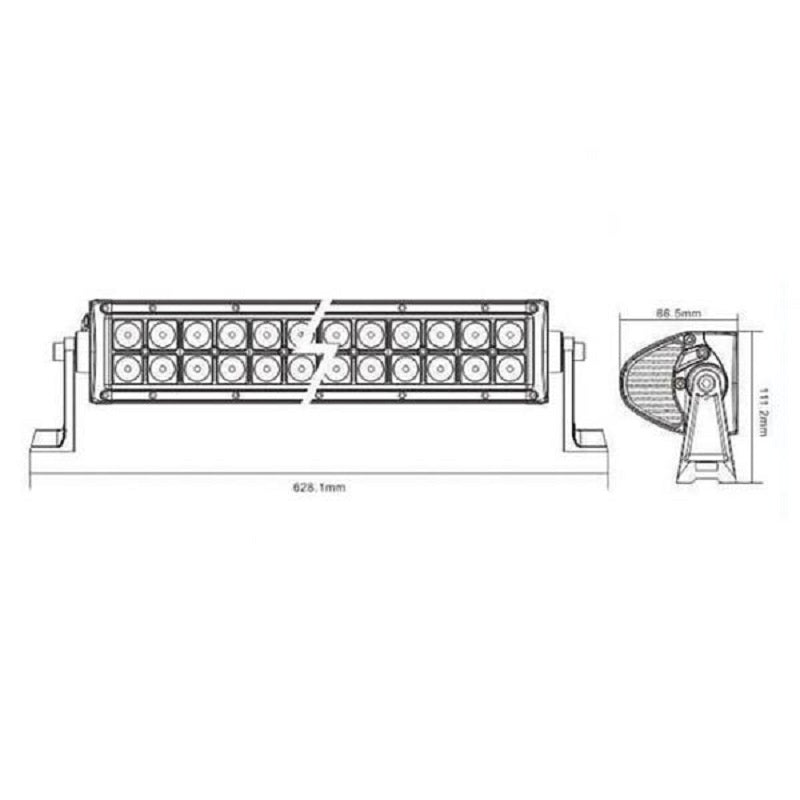 SPEED DEMON 20" Dual Row Light Bar