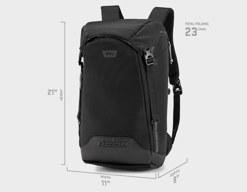 ICON Squad 4 Backpack - BLACK