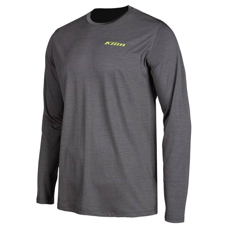 KLIM Tetron Merino Wool L/S Shirt - GREY