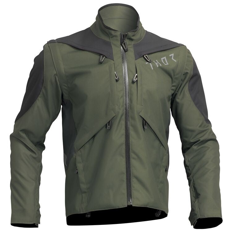 THOR Terrain Jacket - ARMY GREEN – Rocky Powersports & Marine