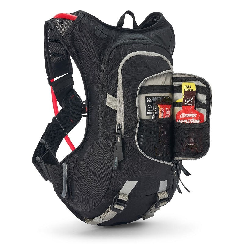 USWE Raw 12L Enduro Hydration Pack - BLACK