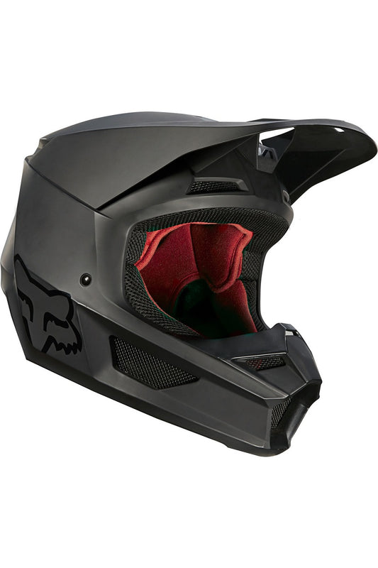 FOX V1 Matte Helmet - BLACK