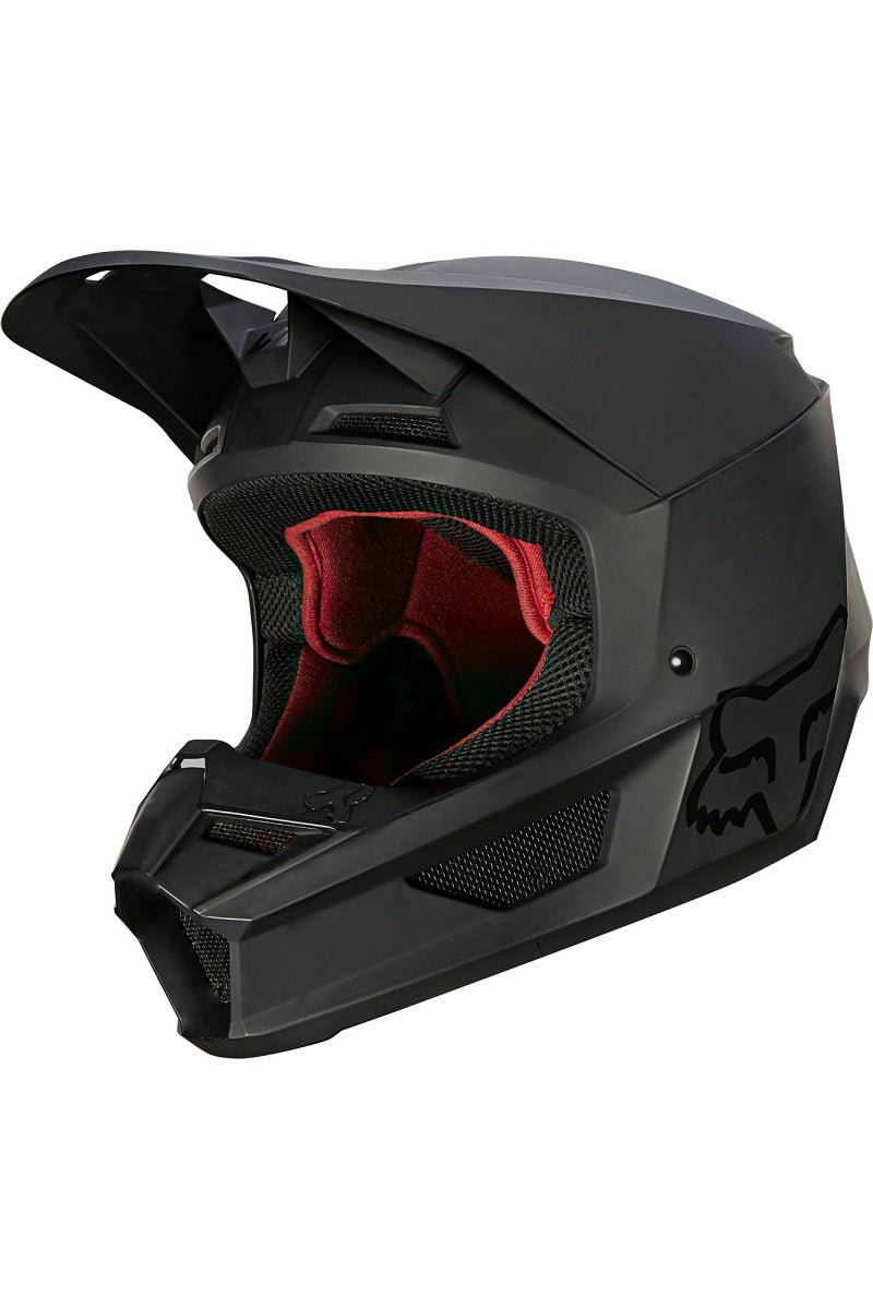 FOX V1 Matte Helmet - BLACK