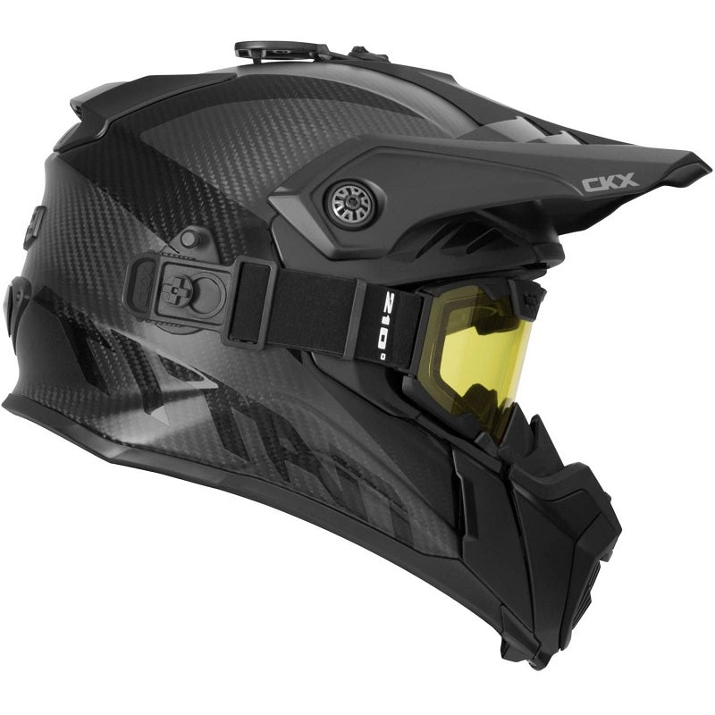 CKX Titan Airflow Carbon Helmet - BLACK