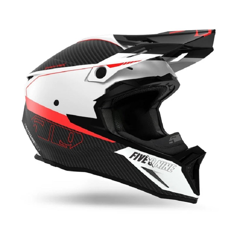 509 Altitude 2.0 Carbon Fiber 3K Hi-Flow Helmet - RACING RED