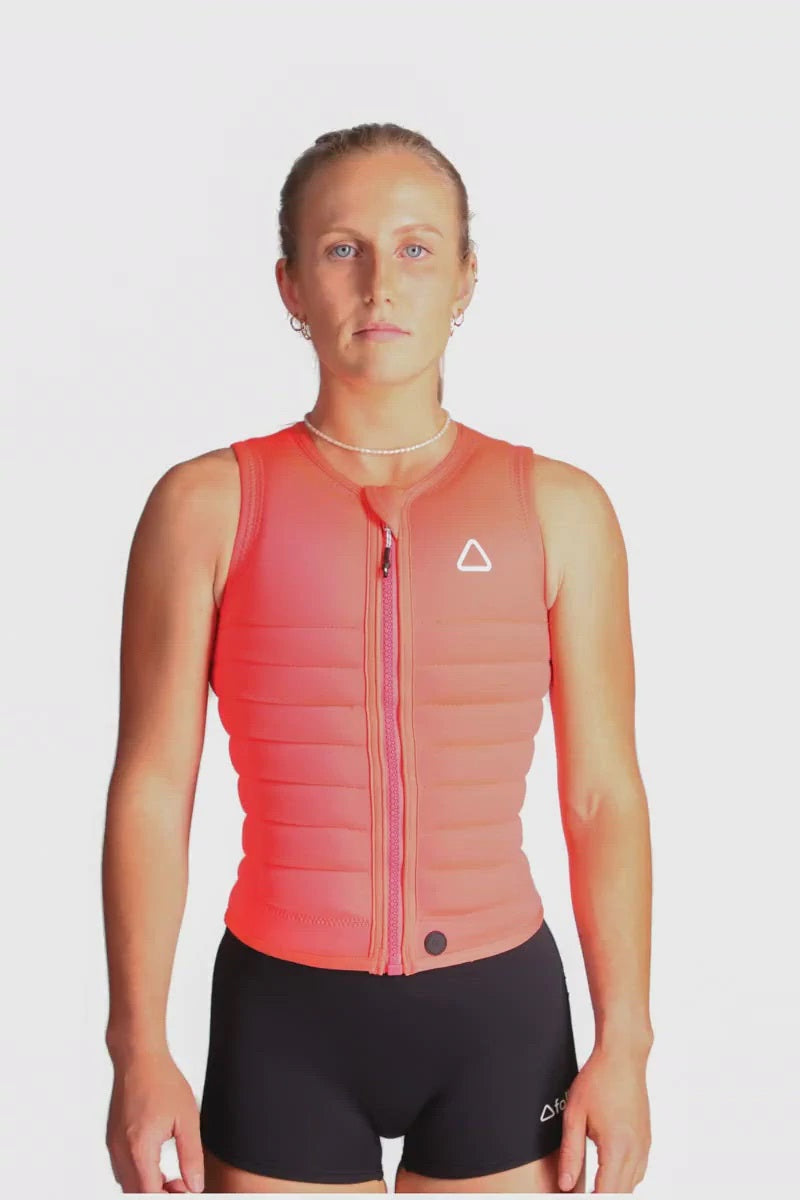 FOLLOW Primary Women's Impact Vest — FLURO RED
